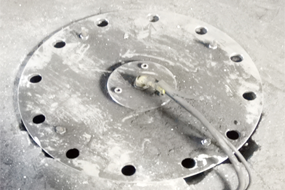 利马克雷达物位计煤矿安装现场