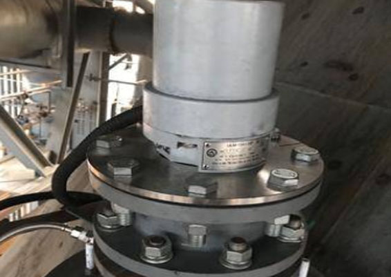 高温雷达物位计现场应用图片